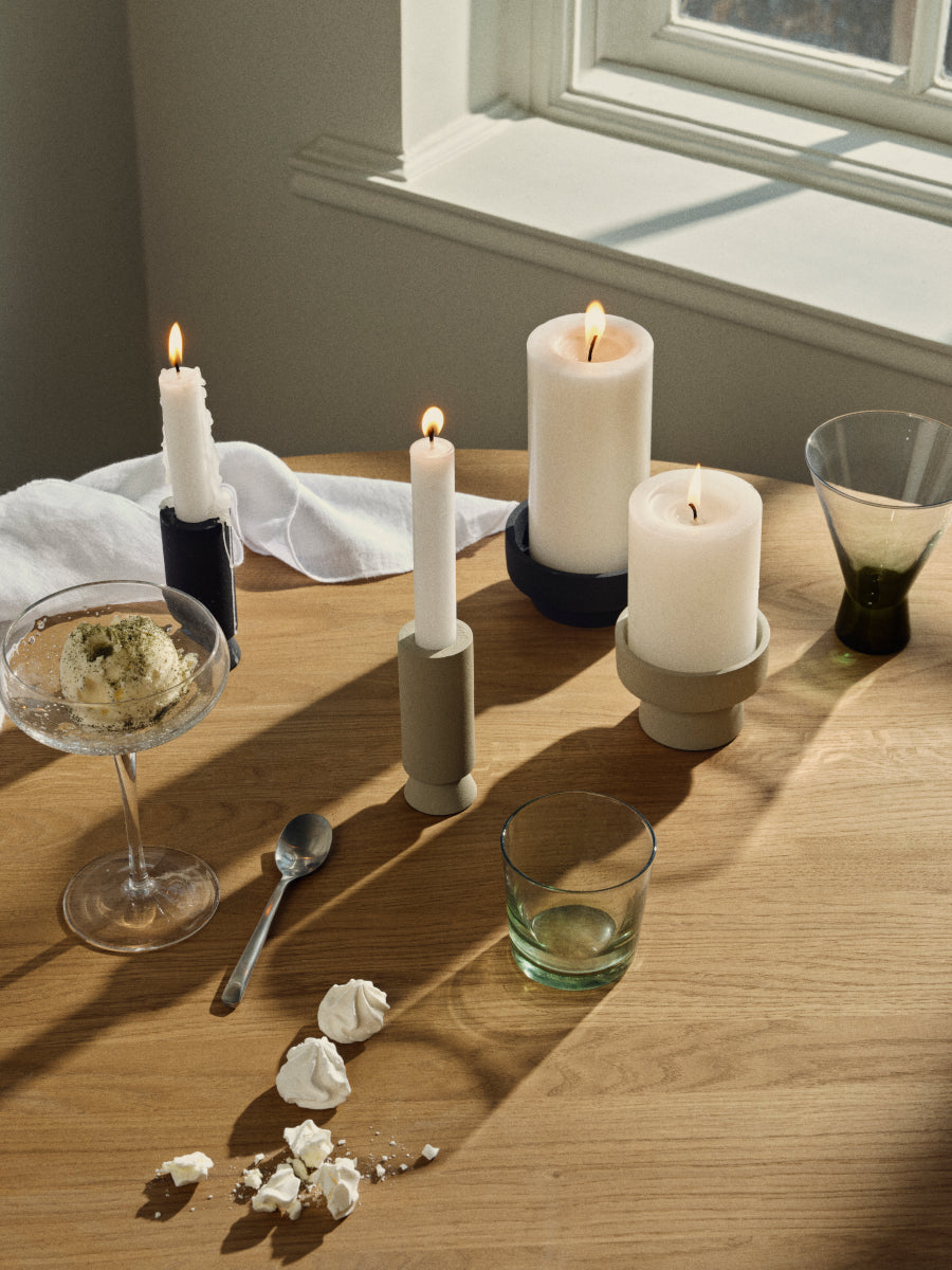 Broste Copenhagen Anker sand Leuchter 8cm Lifestyle3