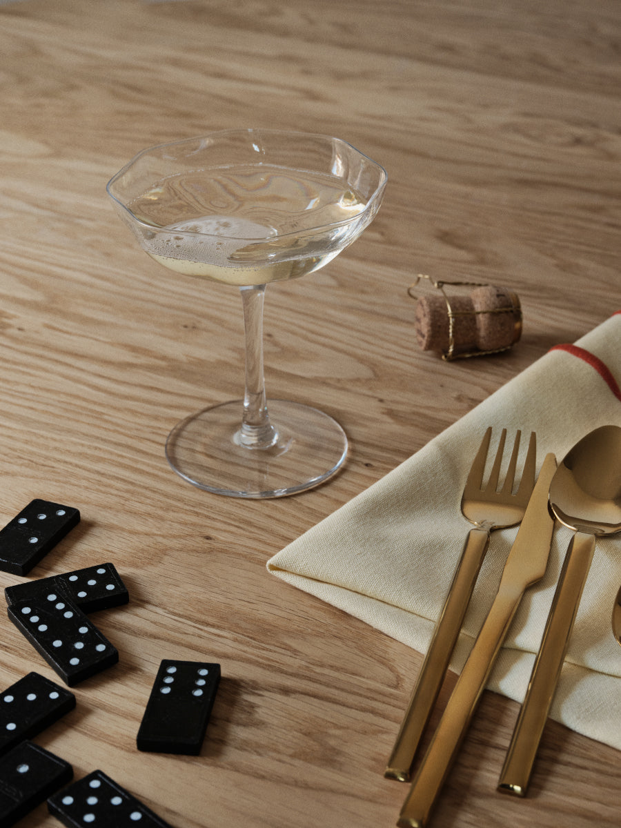 Broste Copenhagen Limfjord Champagnerglas klar 175ml Lifestyle 2