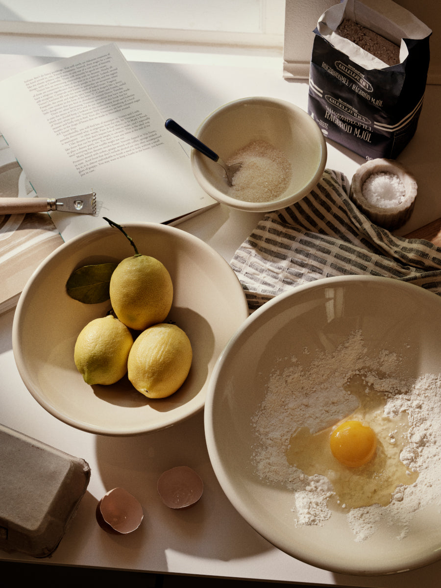 Broste Copenhagen Alfredo Schüssel cream Ø15cm Lifestyle 5