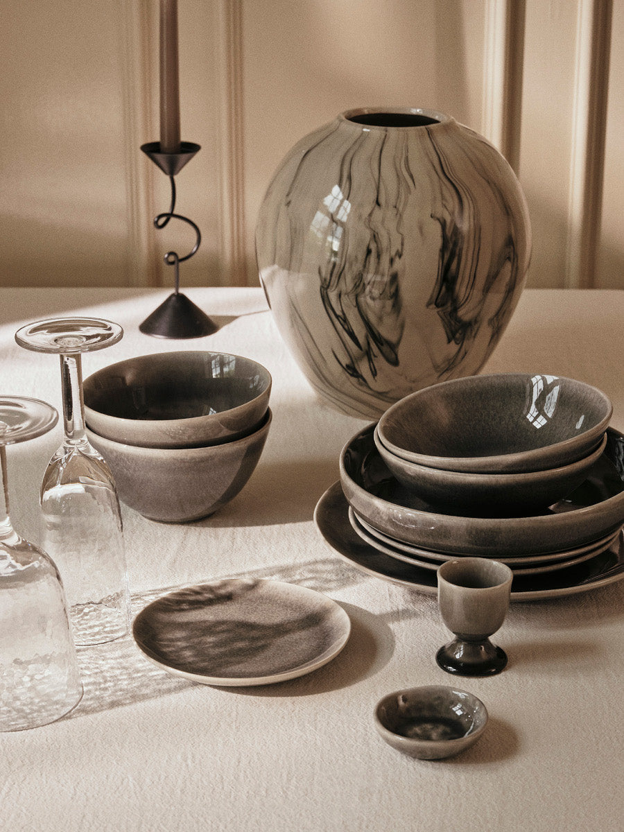 Broste Copenhagen NORDIC RAIN Dessertteller 20cm Lifestyle 5