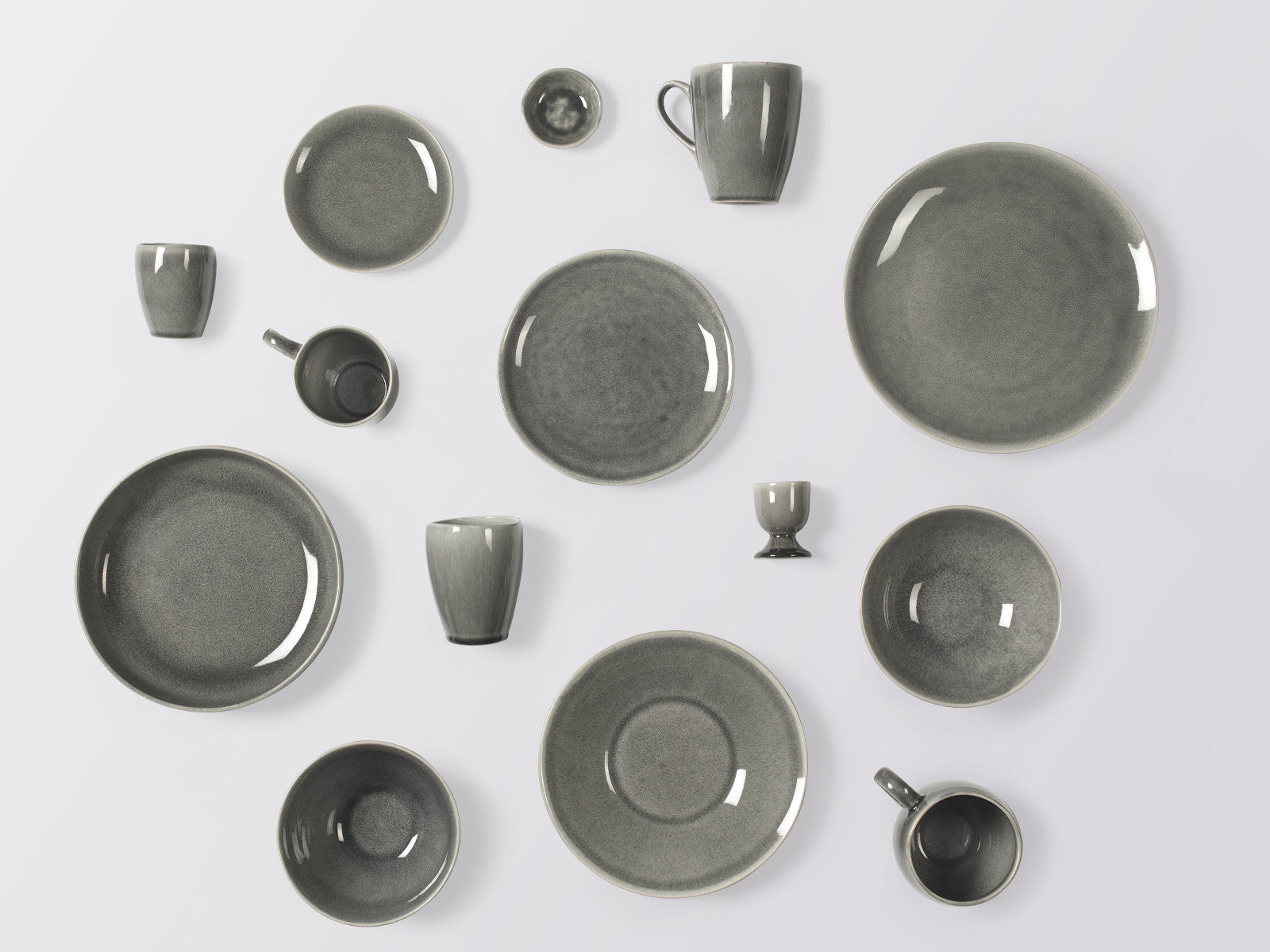 Broste Copenhagen NORDIC RAIN Espresso Becher ohne Henkel 0,1l Lifestyle 2