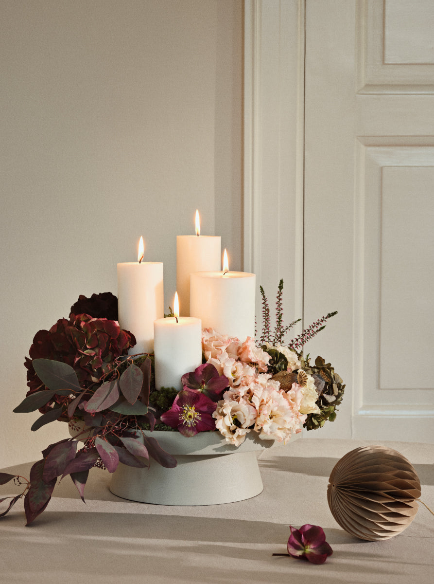 Broste Copenhagen Holger sand Kerzenschale 31,5cm Lifestyle3