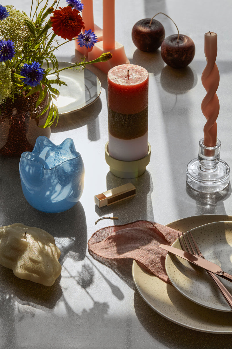 Broste Copenhagen Anker sand Leuchter 8cm Lifestyle2