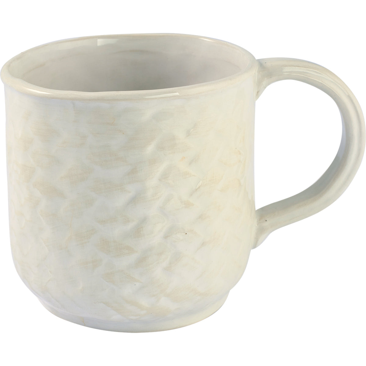 Greengate Woven Tasse off white 9cm Freisteller