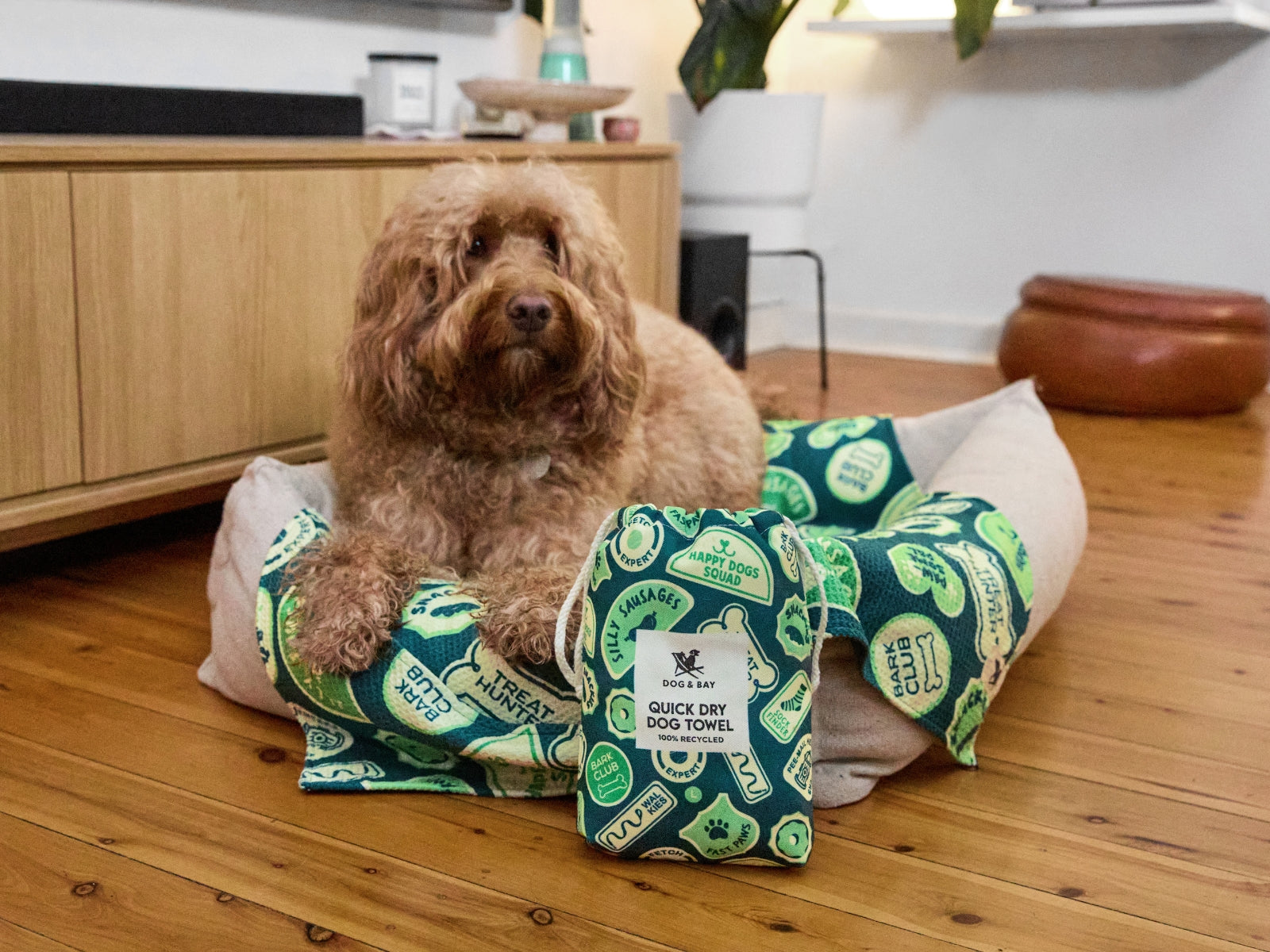 Dock & Bay Hundehandtuch L Club 120x70cm - Produktbild 7