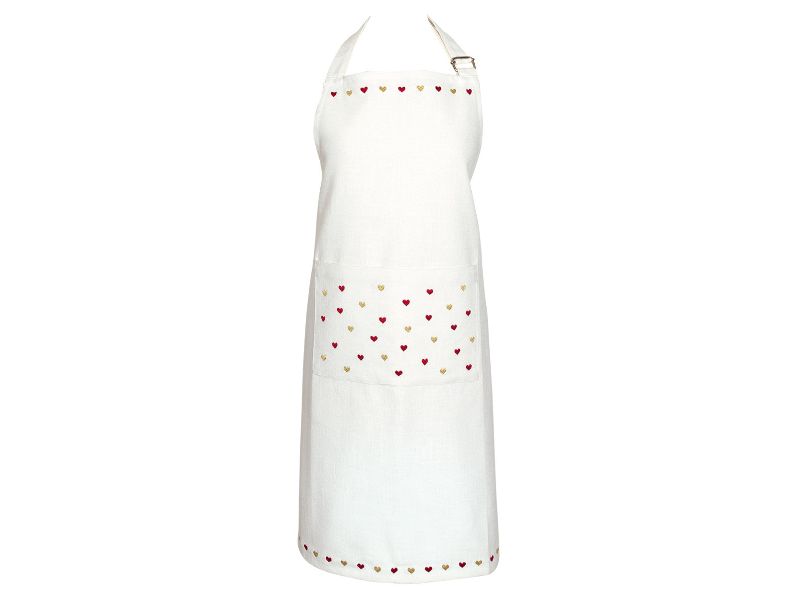 Greengate Grace Schürze bedruckt white 70x90cm Freisteller 1