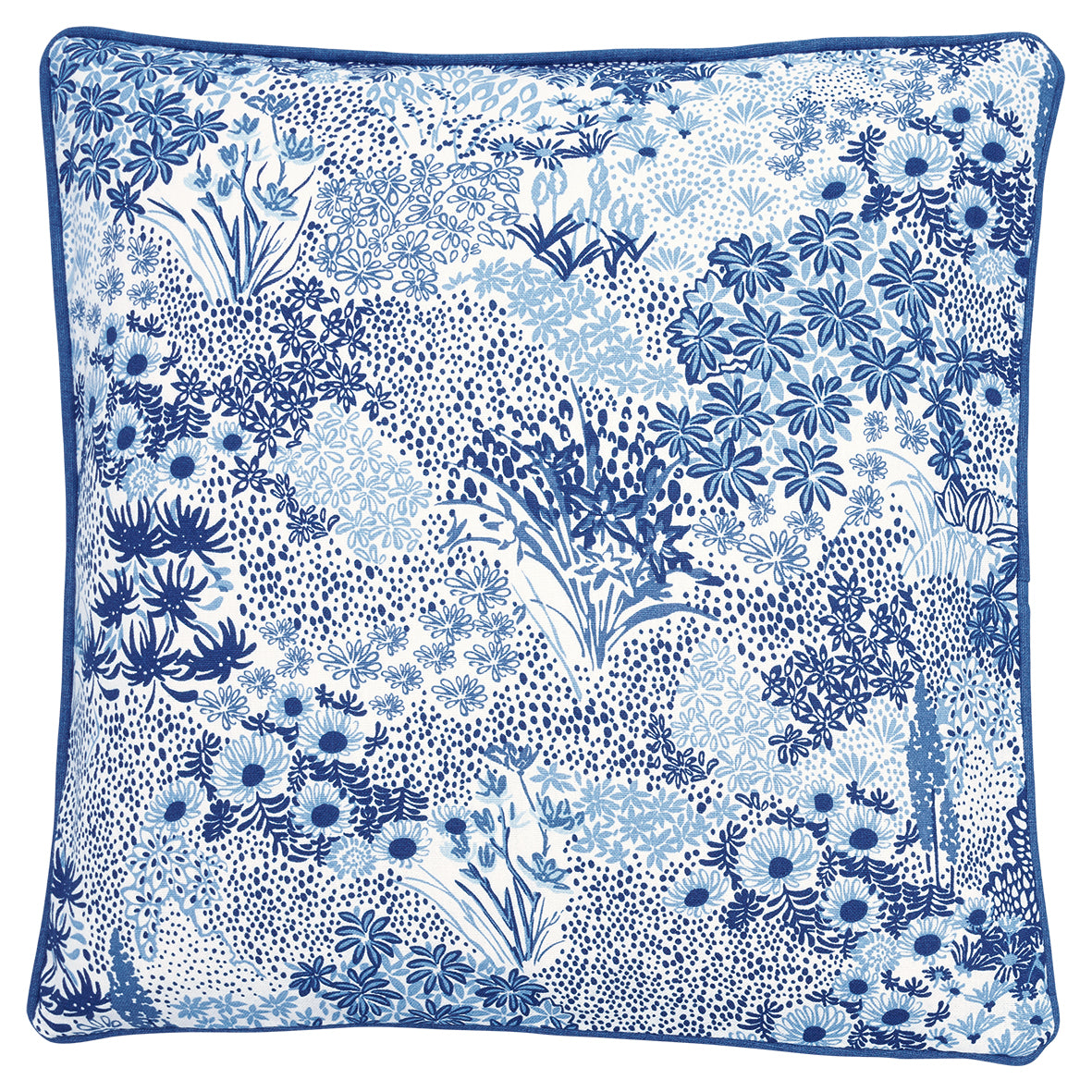 Greengate Kristel Kissenhülle blue 40x40cm