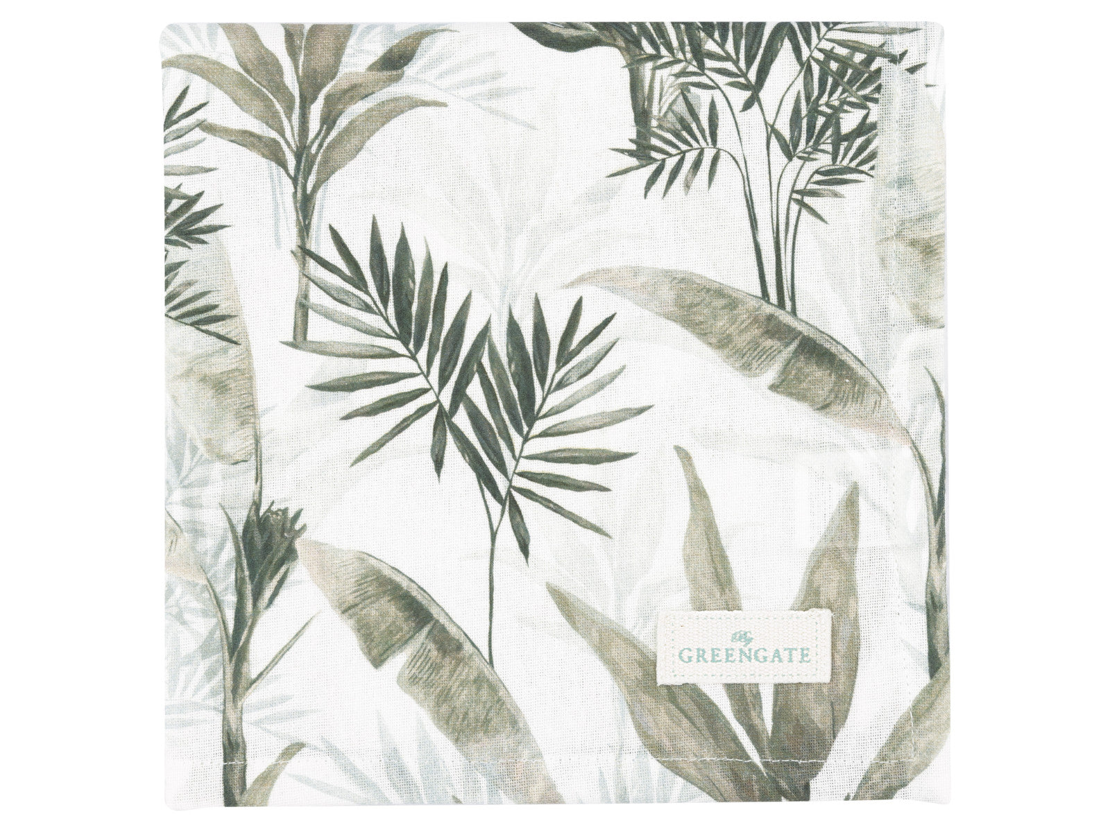 Greengate Eira Serviette white 40x40cm Freisteller 1