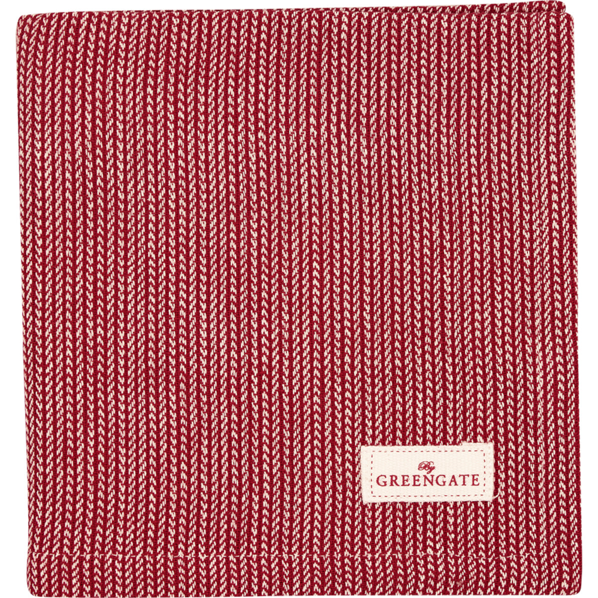 Greengate Alicia Stoffserviette rot 40x40cm Freisteller