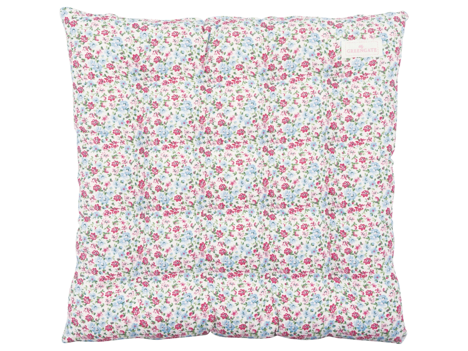 Greengate Louisa Sitzkissen white 40x40cm Freisteller 1