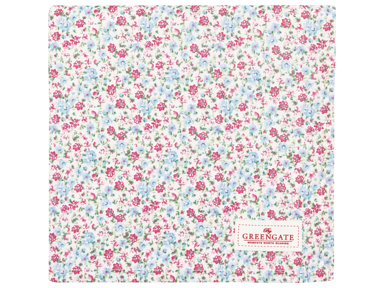 Greengate Louisa Tischdecke white 100x100cm Freisteller 1