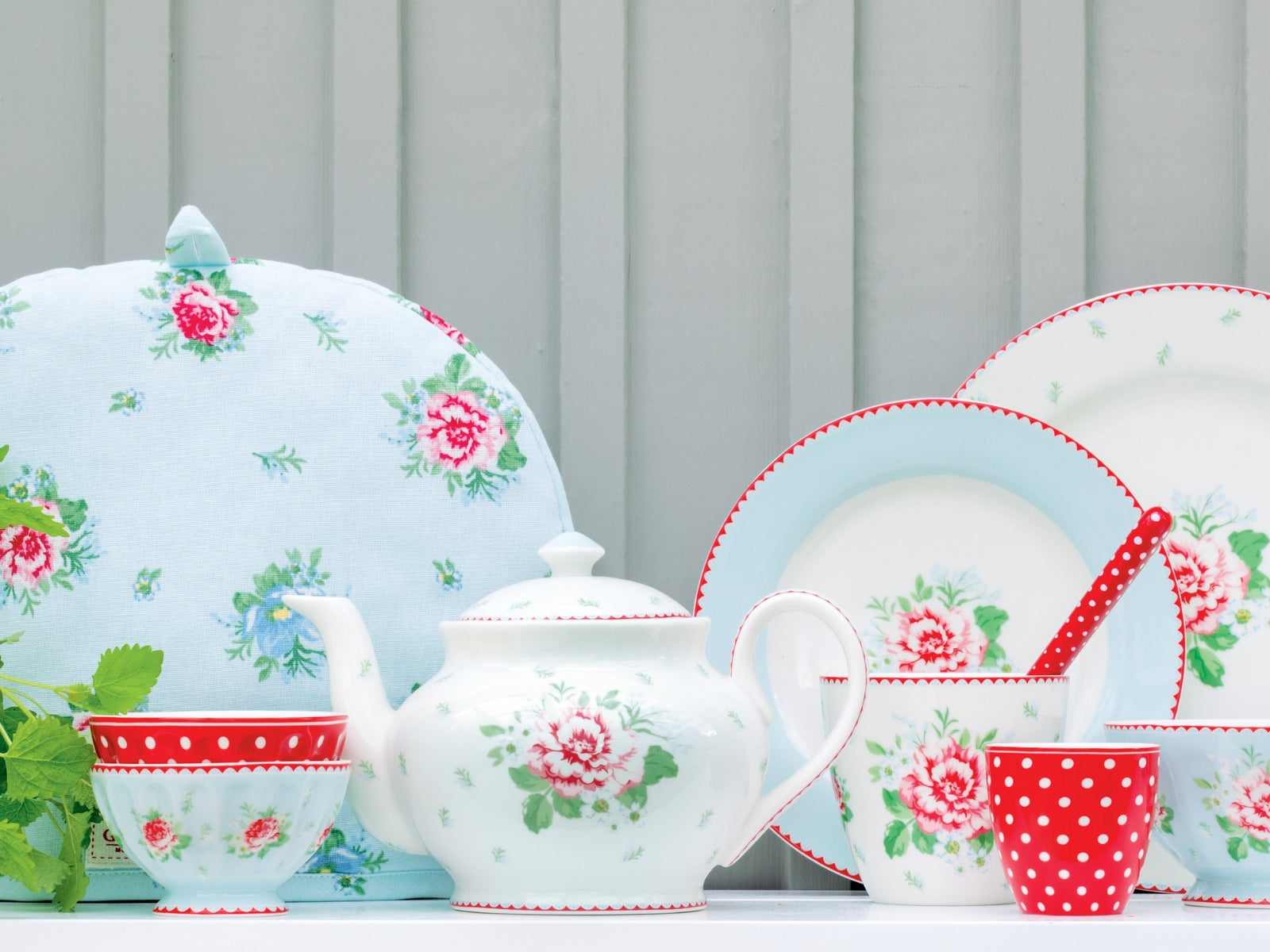 Greengate Alivia Tischläufer white 30x220cm Lifestyle 1