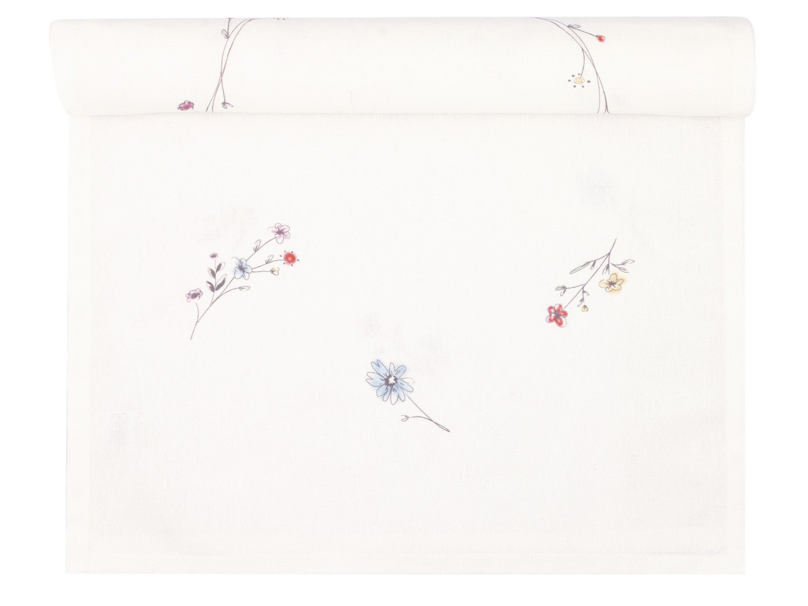 Greengate Venissa Tischläufer white 140x45cm Freisteller 1