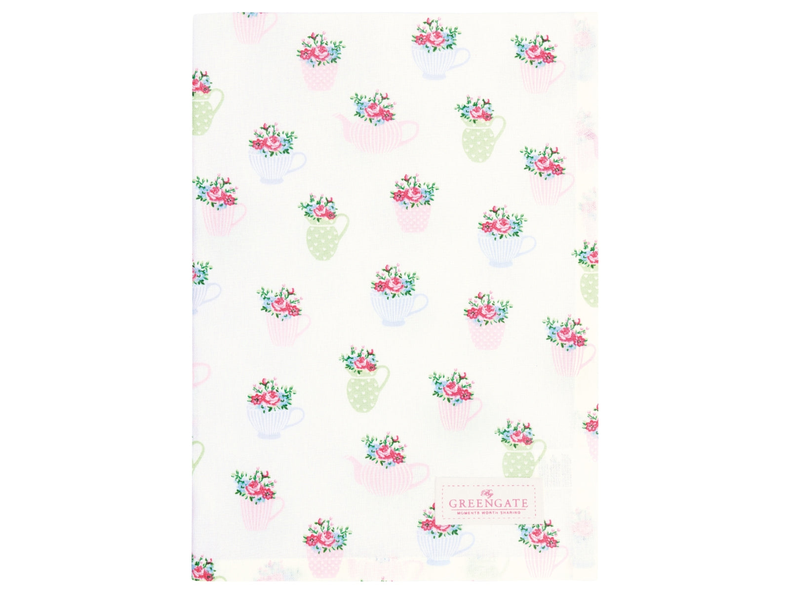 Greengate Annalise Geschirrtuch white 70x50cm Freisteller 1