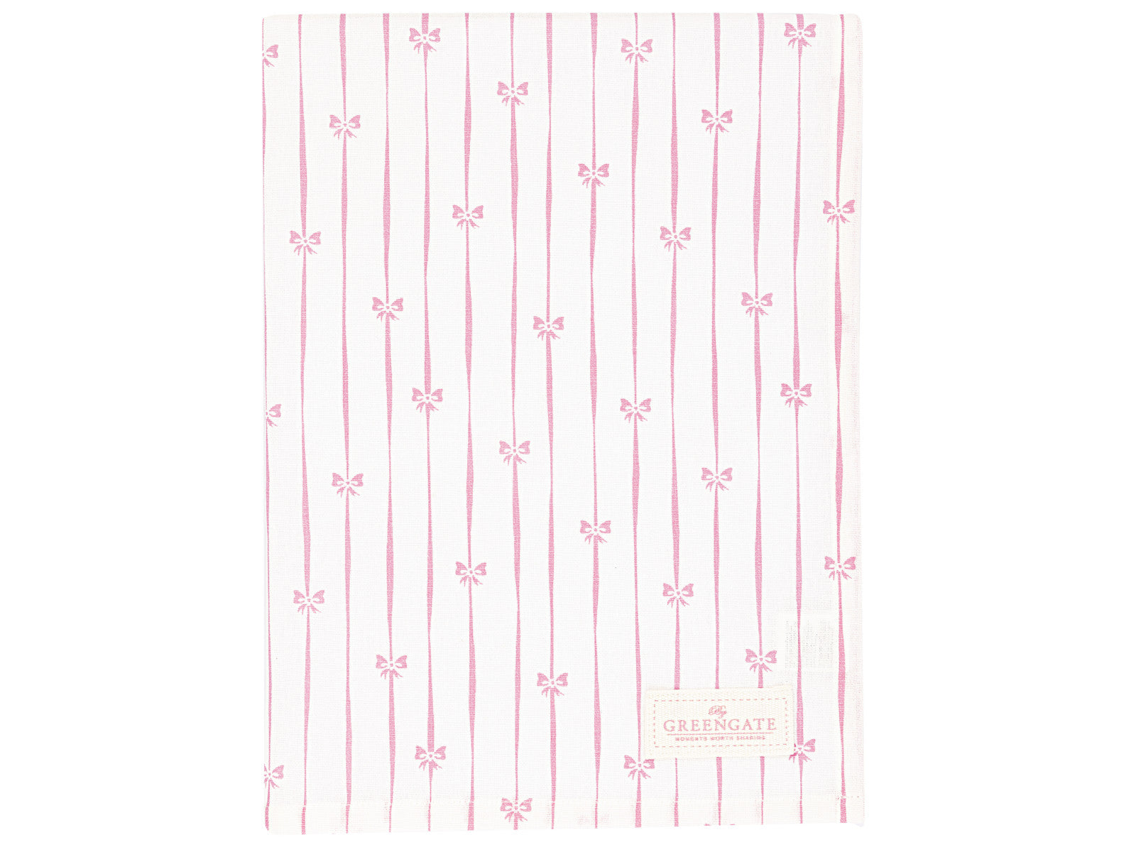 Greengate Dolobella Geschirrtuch pale pink 70x50cm Freisteller 1