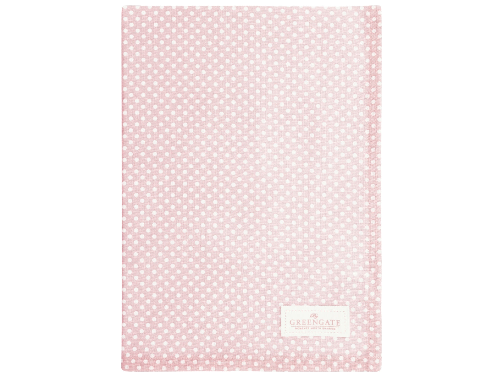 Greengate Dotty Geschirrtuch pale pink 70x50cm Freisteller 1