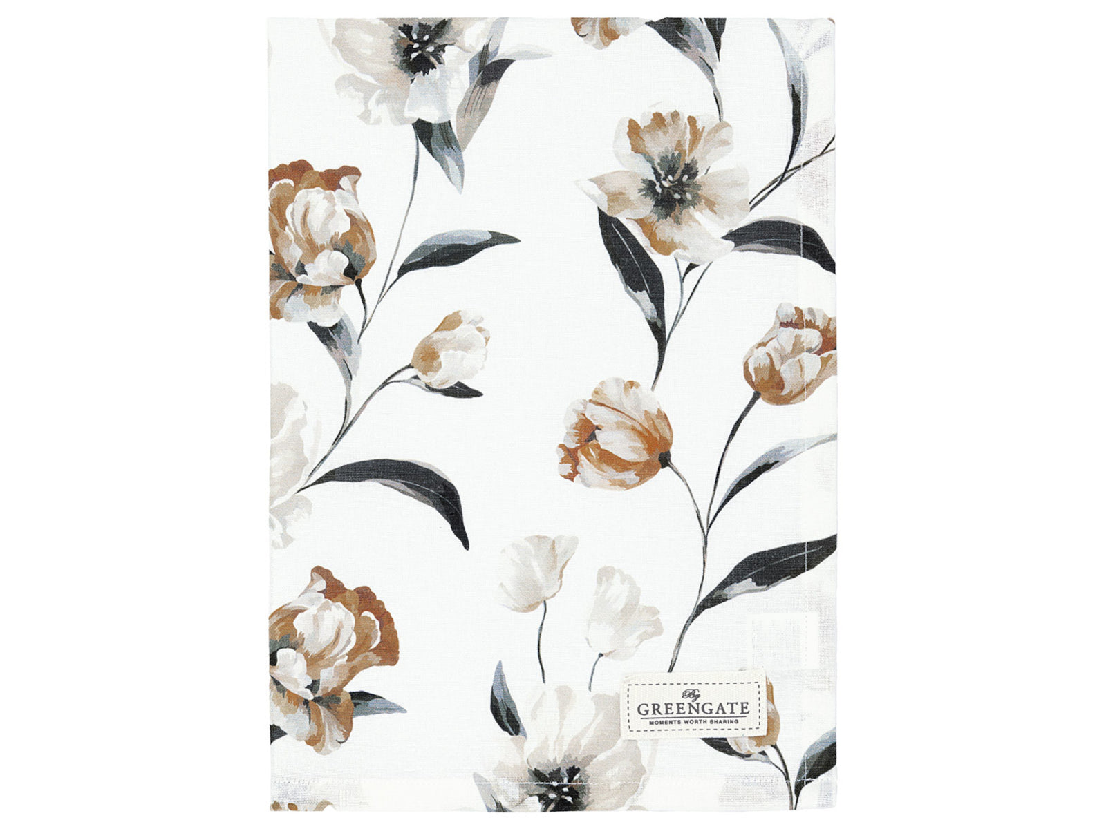 Greengate Eliana Geschirrtuch white 70x50cm Freisteller 1