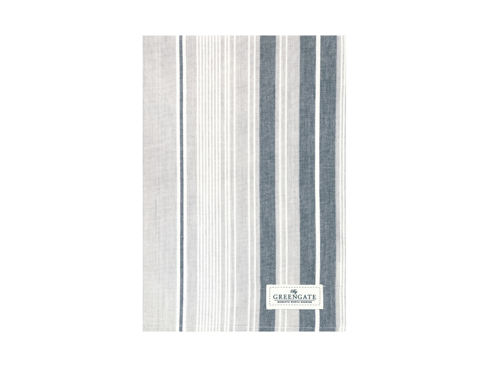 Greengate Semira Geschirrtuch grey 50x70cm Freisteller 1