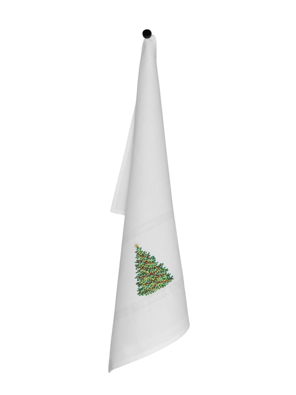 Vista Portuguese Geschirrtuch Christmas Tree weiß 50x70 cm - Produktbild 1