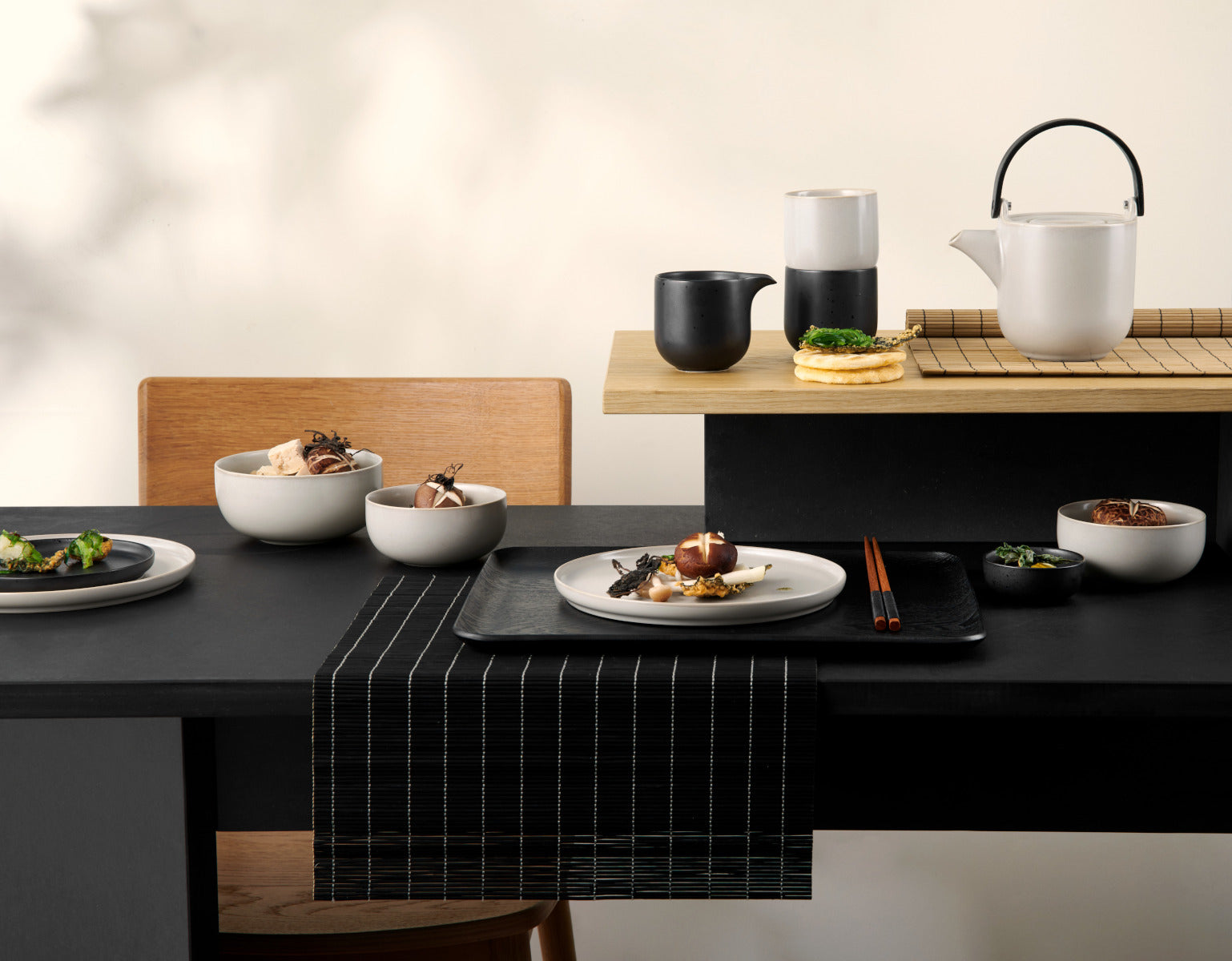 ASA Selection COPPA Speiseteller tofu 26,5cm Set6 Lifestyle