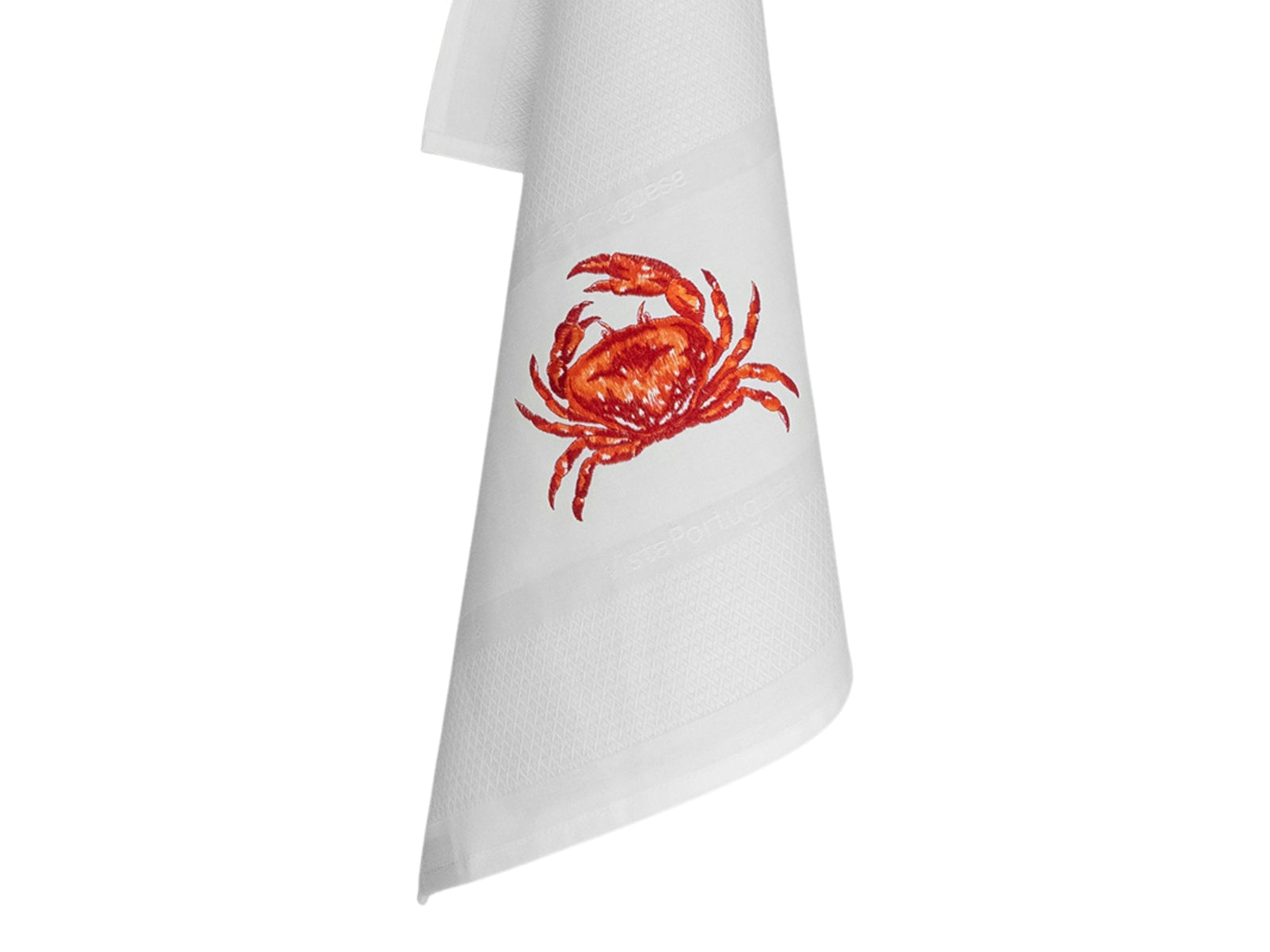 Vista Portuguese Geschirrtuch Crab weiß 50x70cm - Produktbild 2