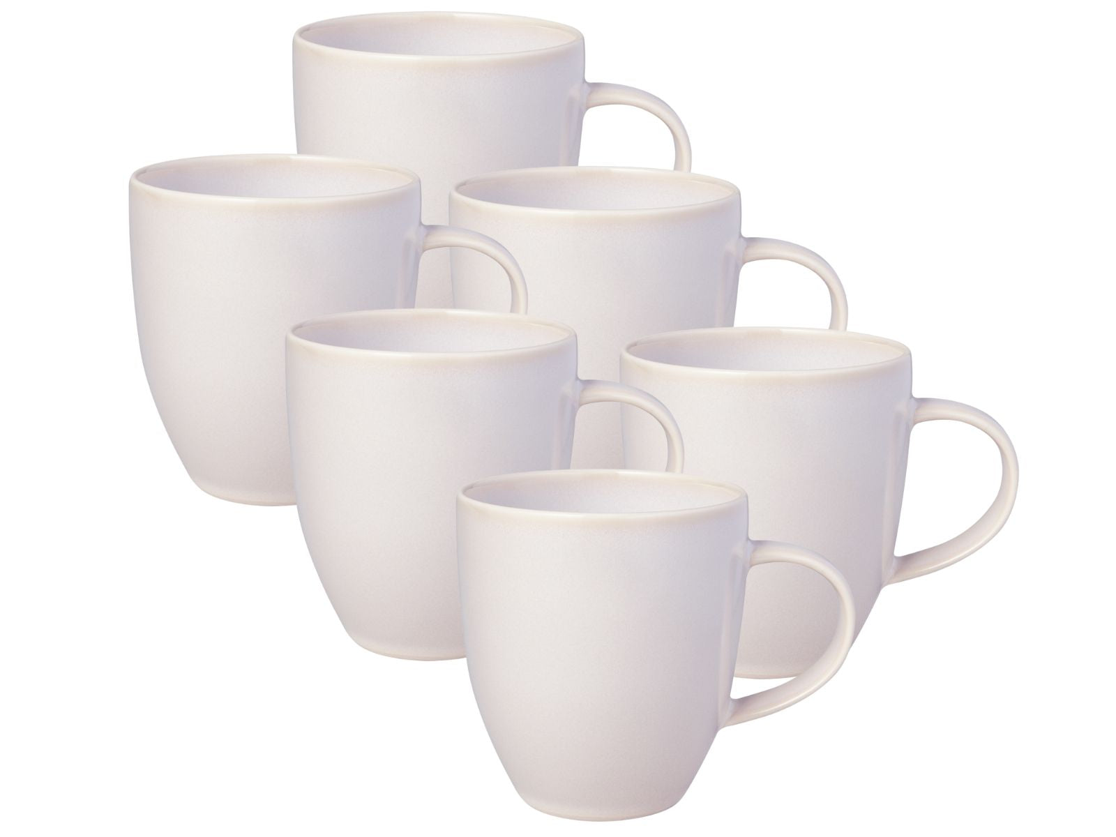 like Villeroy & Boch Crafted Cotton Becher mit Henkel 0,35l Set6 Freisteller