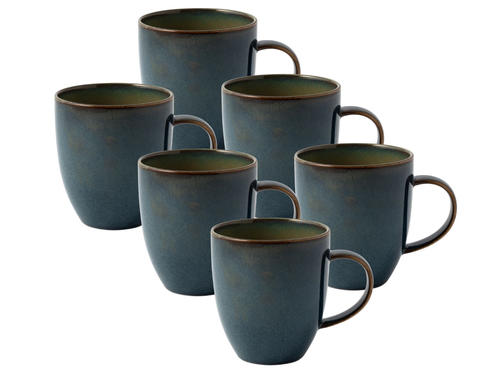 like. by Villeroy & Boch Crafted Breeze Becher mit Henkel 0,35l Set6