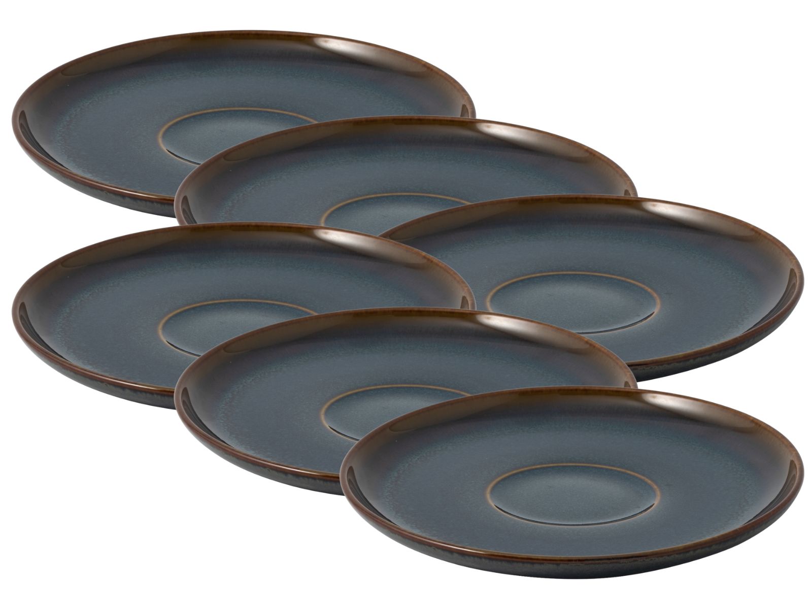 like. by Villeroy & Boch Crafted Denim Kaffee-Untertasse 15cm Set6