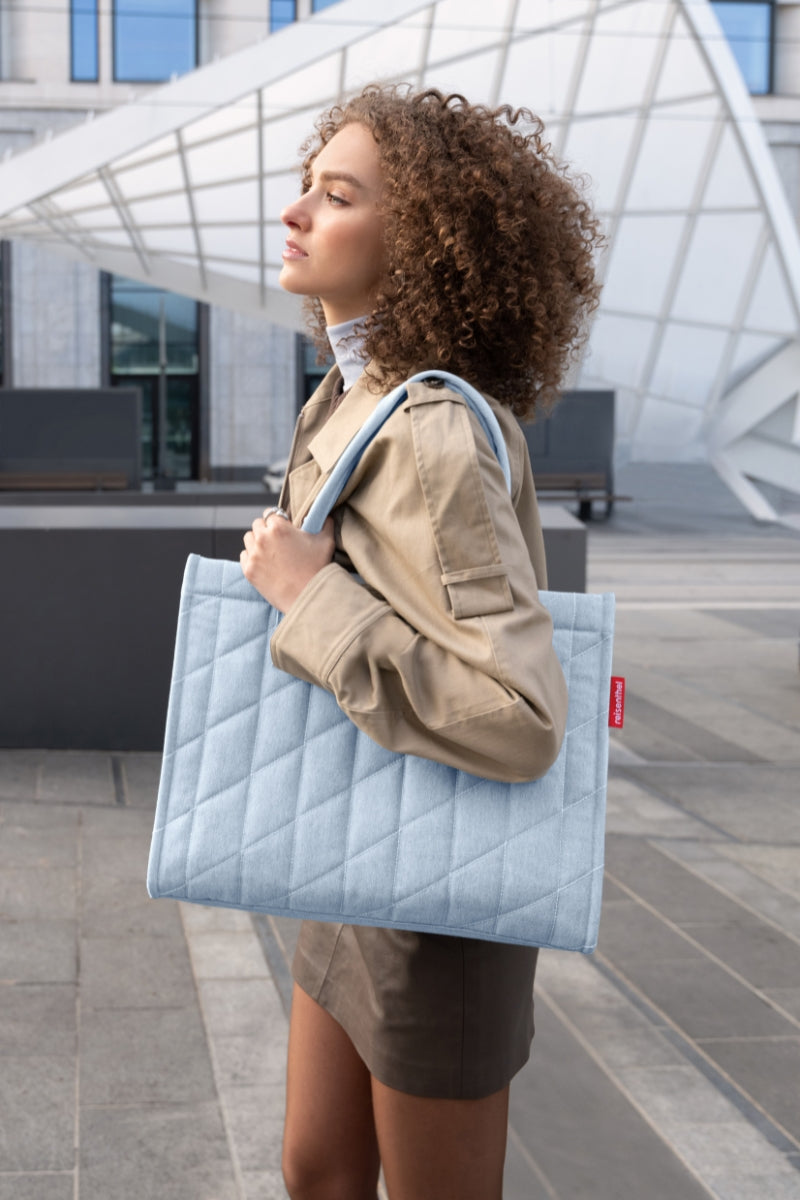 reisenthel daily shopper rhombus denim - Produktbild 6