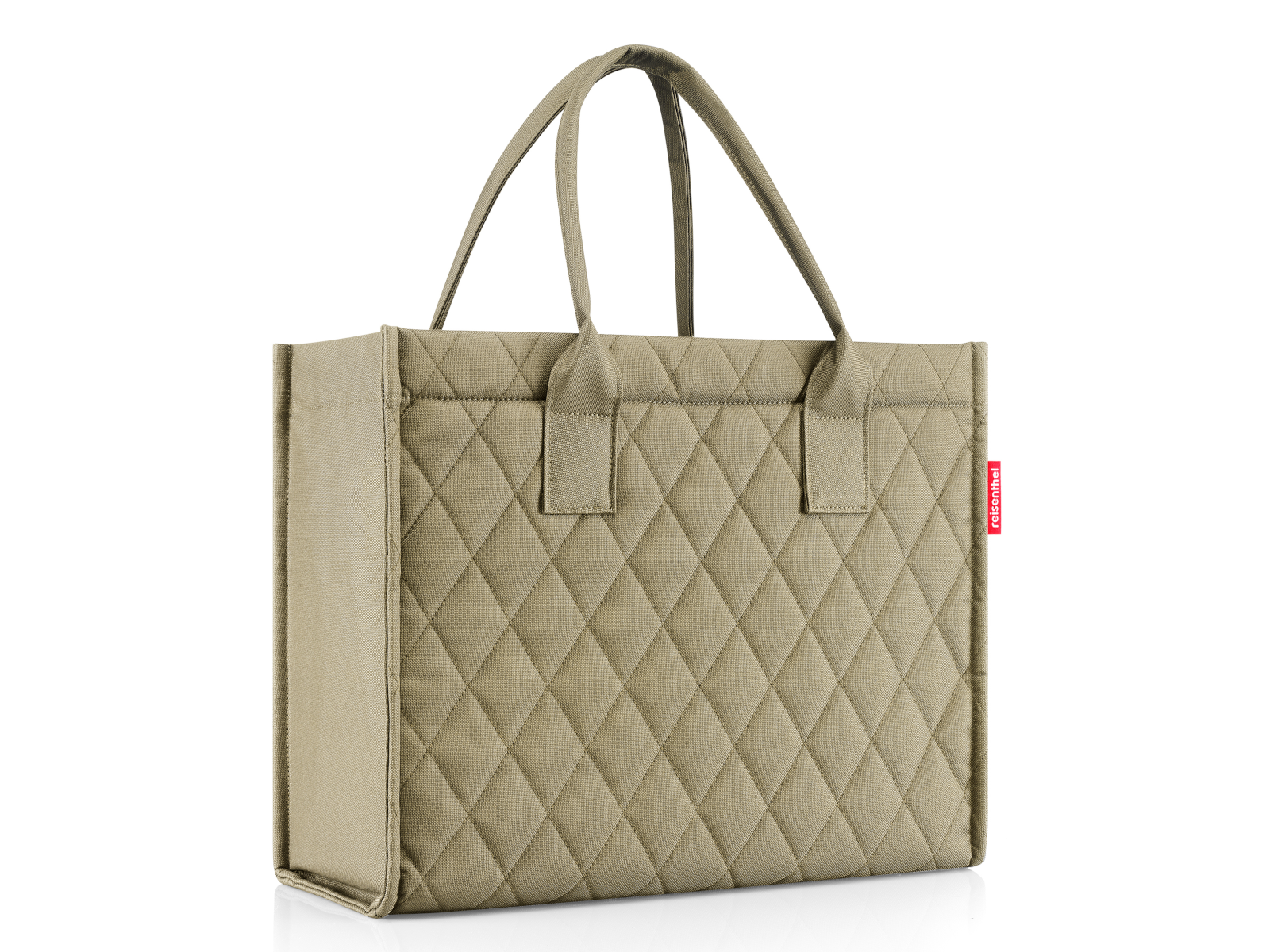 reisenthel daily shopper rhombus olive Freisteller 2