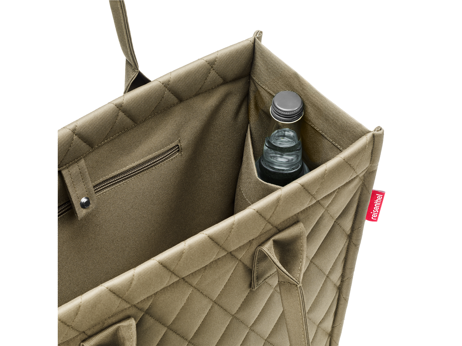 reisenthel daily shopper rhombus olive Freisteller 3