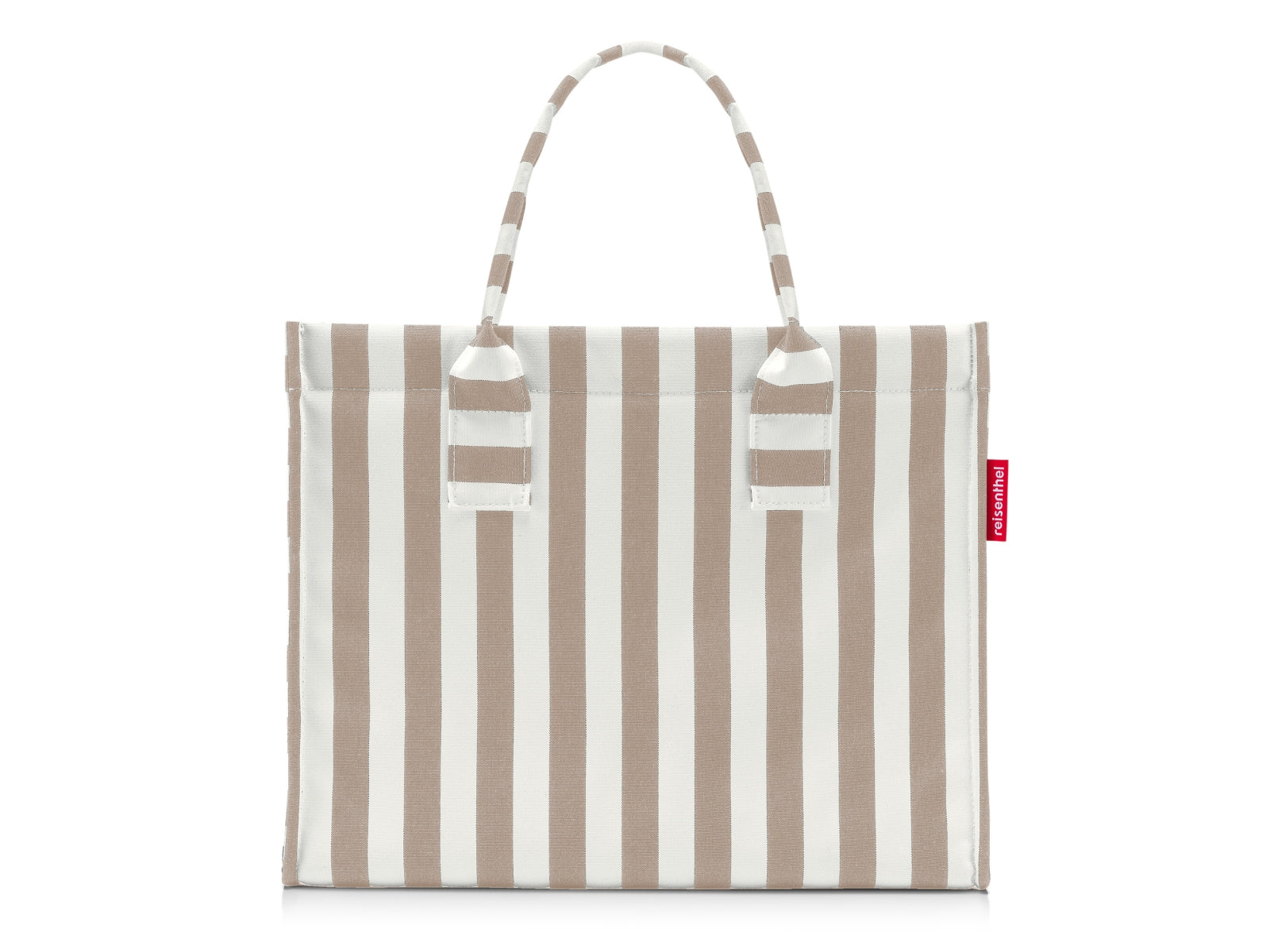 reisenthel daily shopper summerstripes coffee Freisteller 1