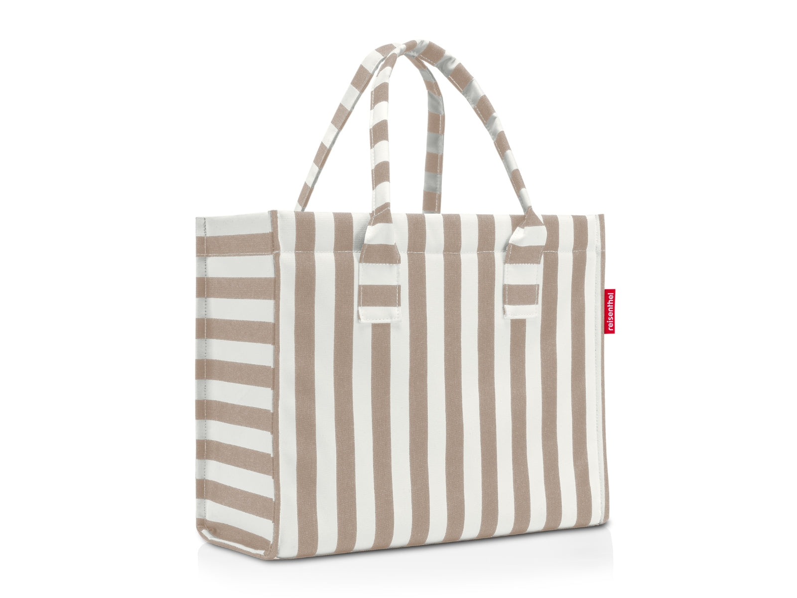 reisenthel daily shopper summerstripes coffee Freisteller 2