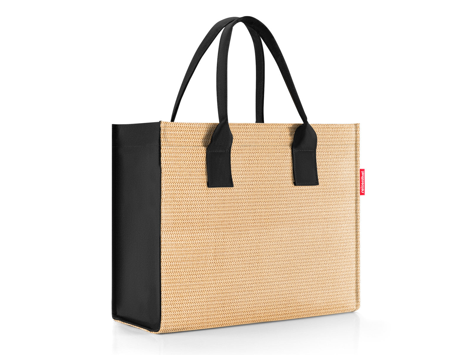 reisenthel daily shopper raffia black Freisteller 2