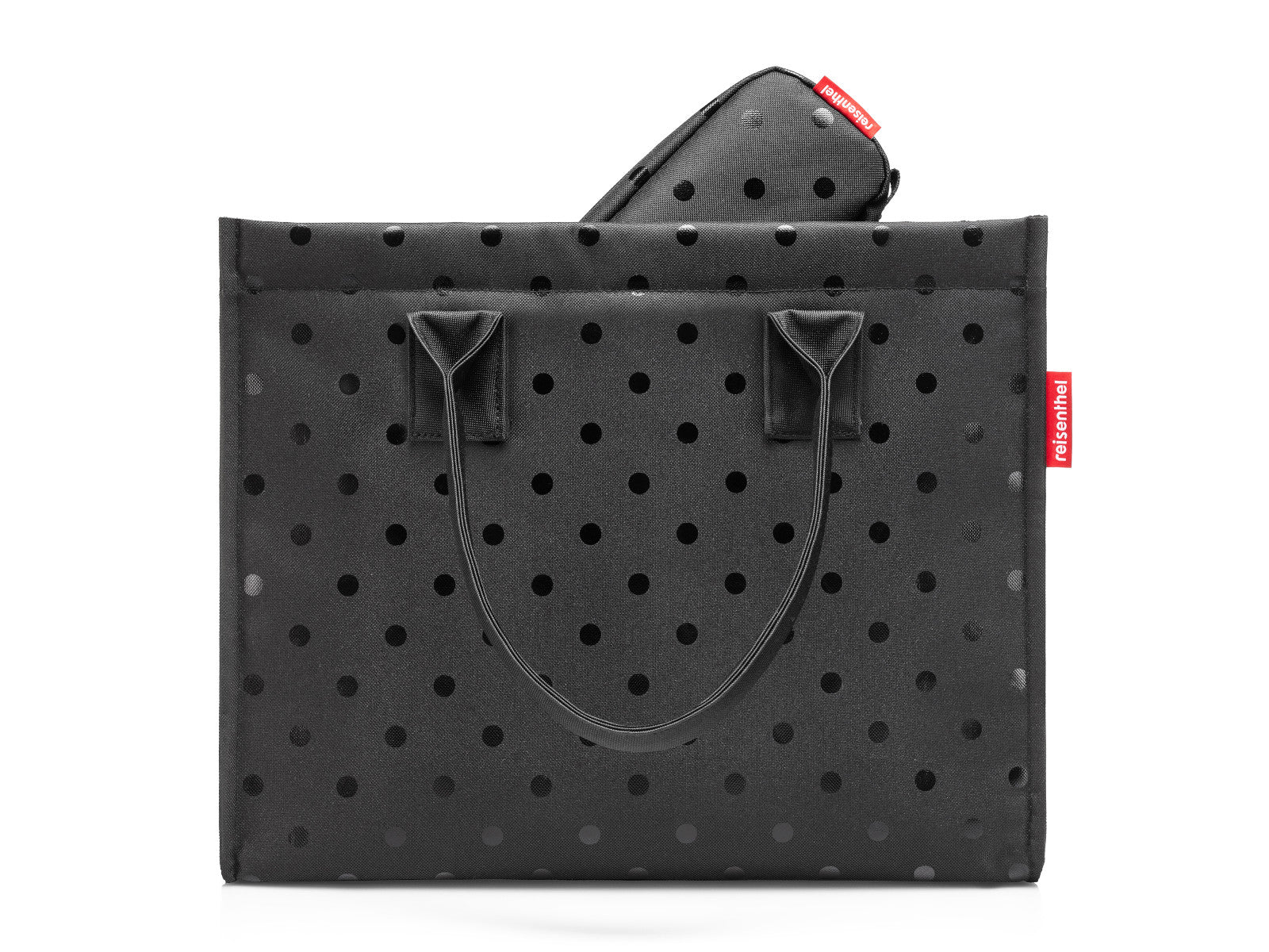 reisenthel daily shopper glossy dots black Set2 Freisteller 3
