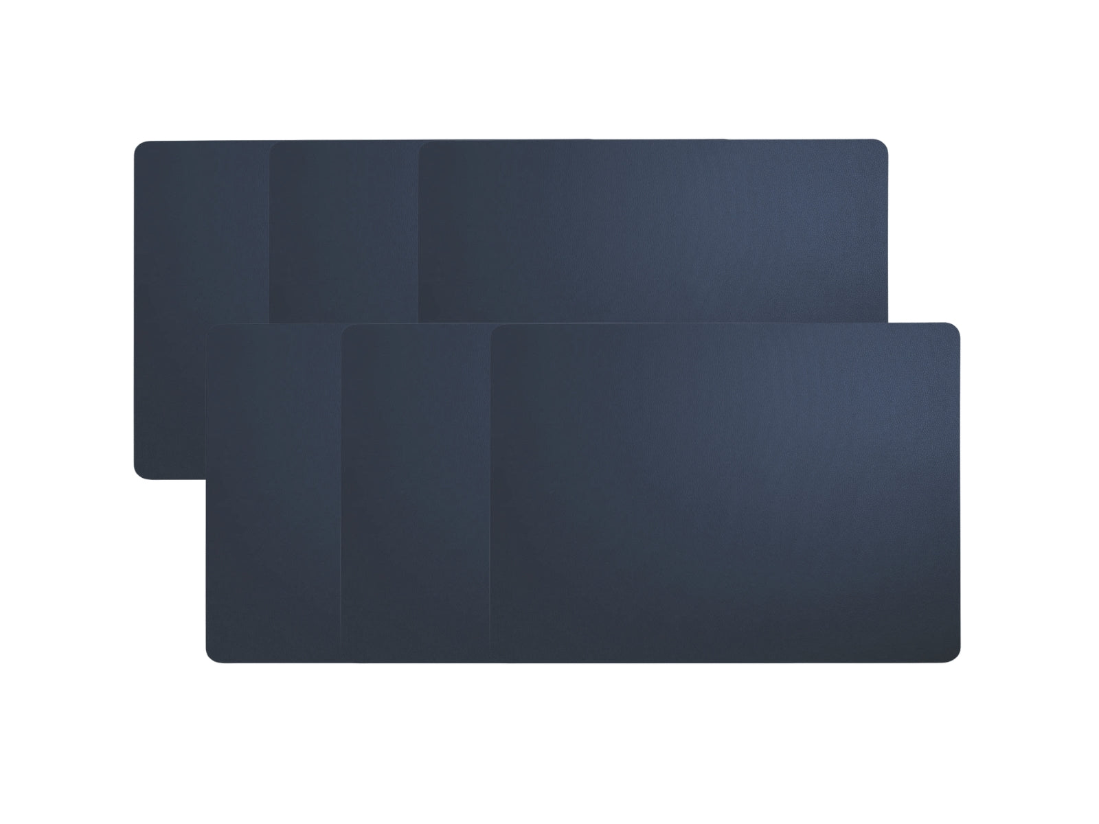 ASA Tischset Lederoptik navy 46x33cm Set6 - Produktbild 1