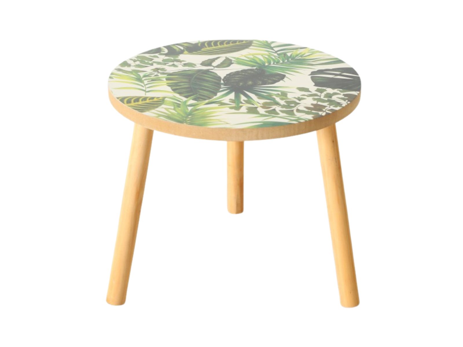 Boltze Blatt Tisch grün 26 cm Freisteller 