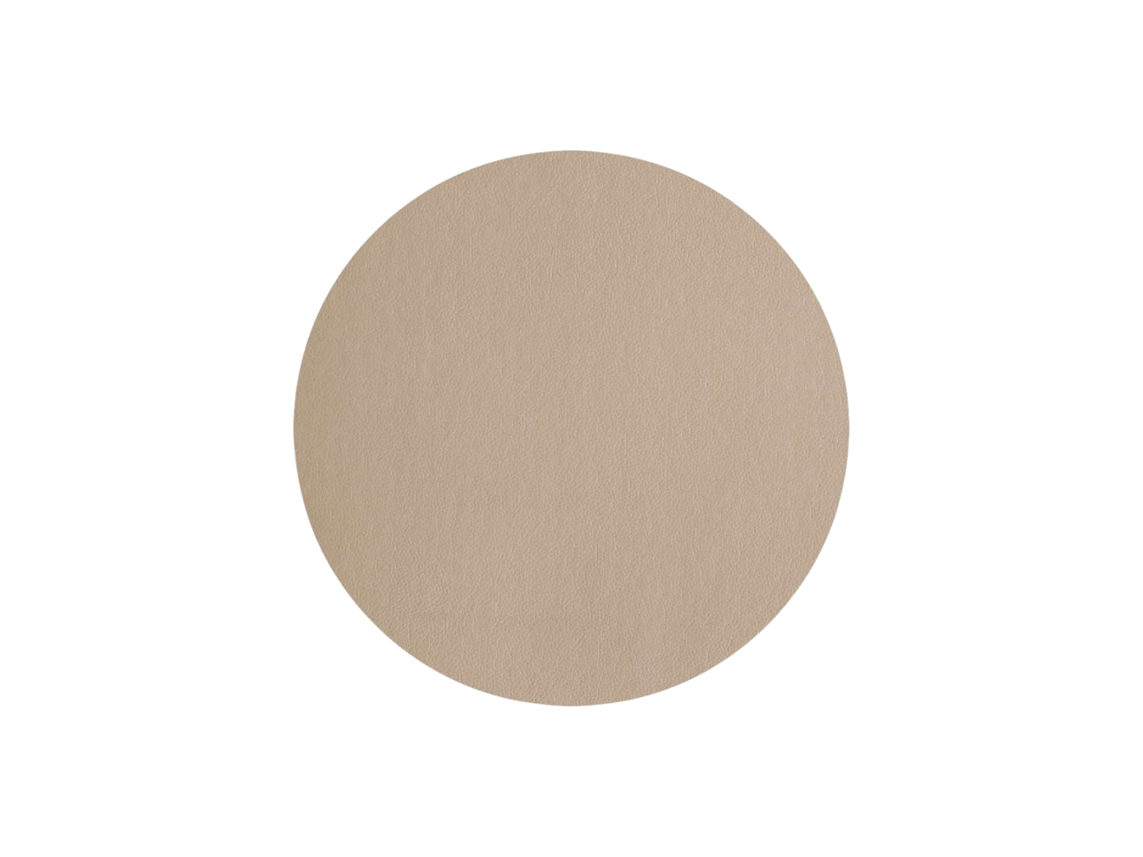 ASA Tischset rund Lederoptik stone 38cm Set6 - Produktbild 2