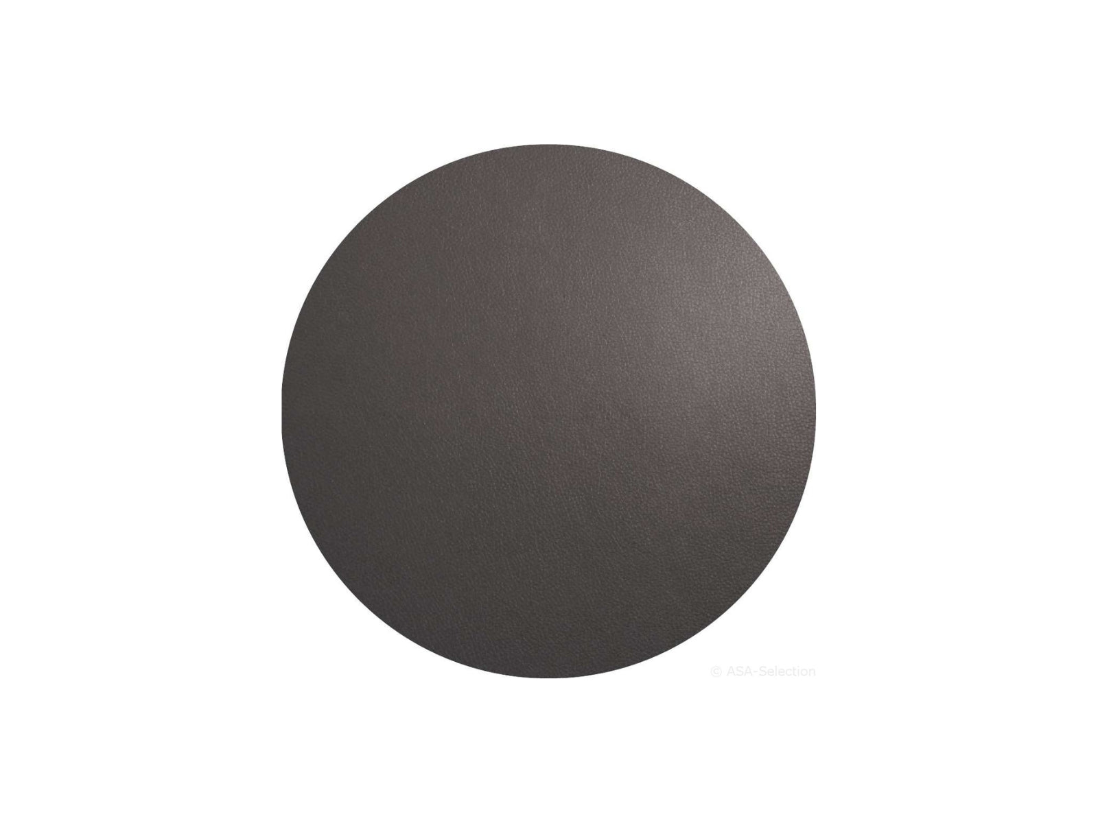 ASA Tischset rund Lederoptik basalt 38cm Set4 - Produktbild 2