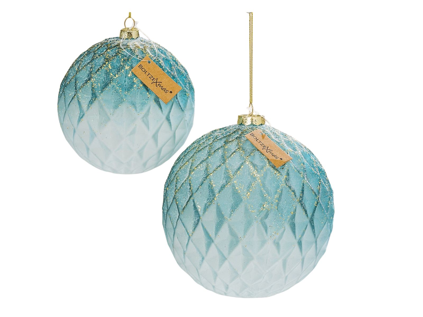 Boltze Miano Kugel Hänger 15 cm (1 Stück) Freisteller 