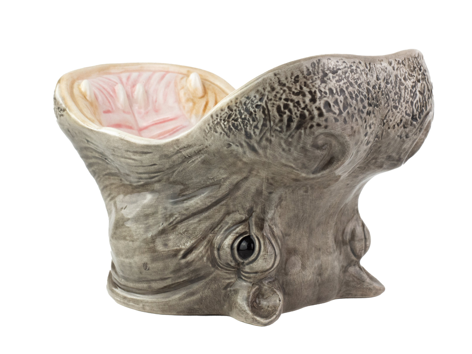 Donkey Products Hungry Hippos Schale grau 14cm Freisteller 1