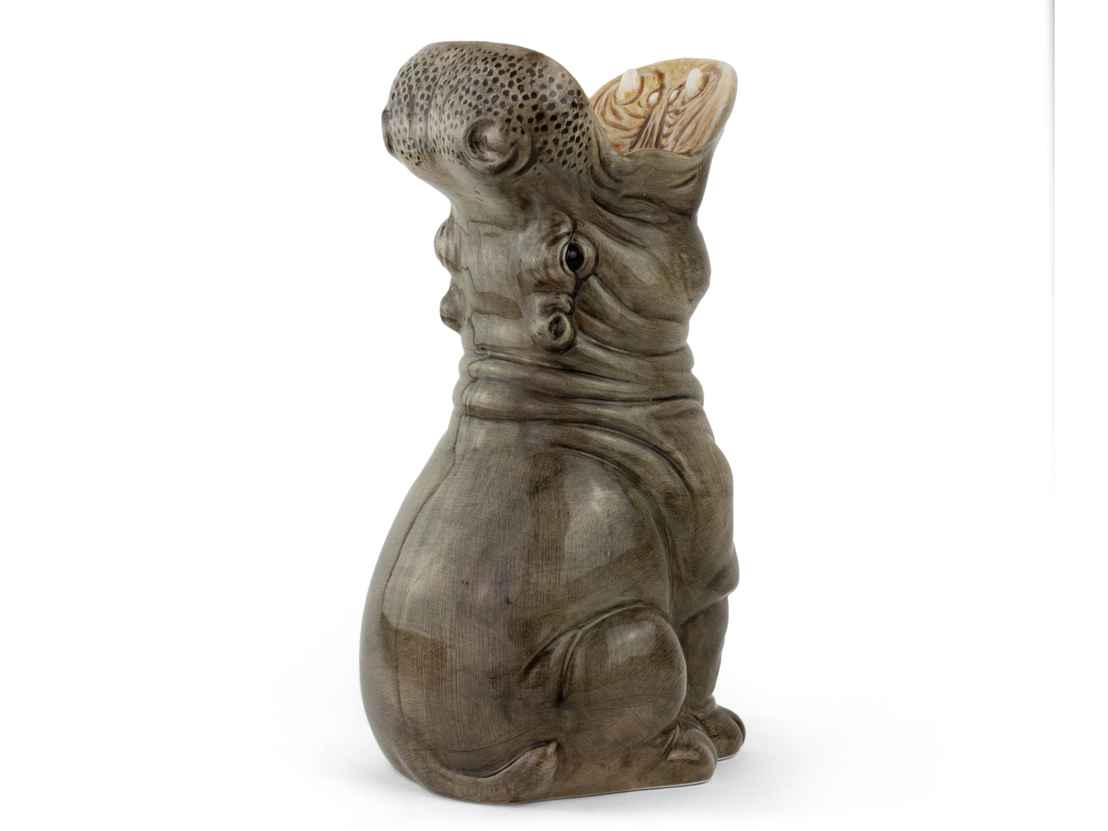 Donkey Products Hungry Hippos Vase grau 30cm Freisteller 3