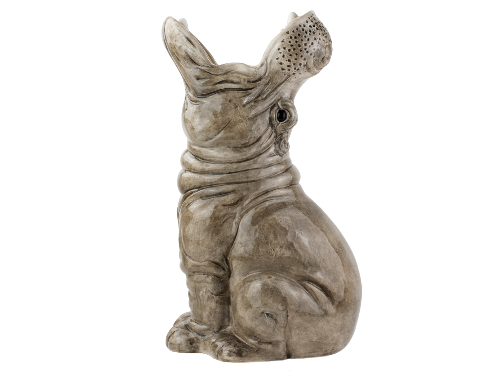 Donkey Products Hungry Hippos Vase grau 42cm Freisteller 1