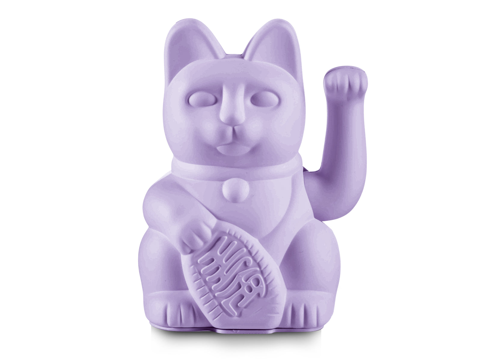 Donkey Products Lucky Cat Classic Winkekatze lila 15cm Freisteller 1
