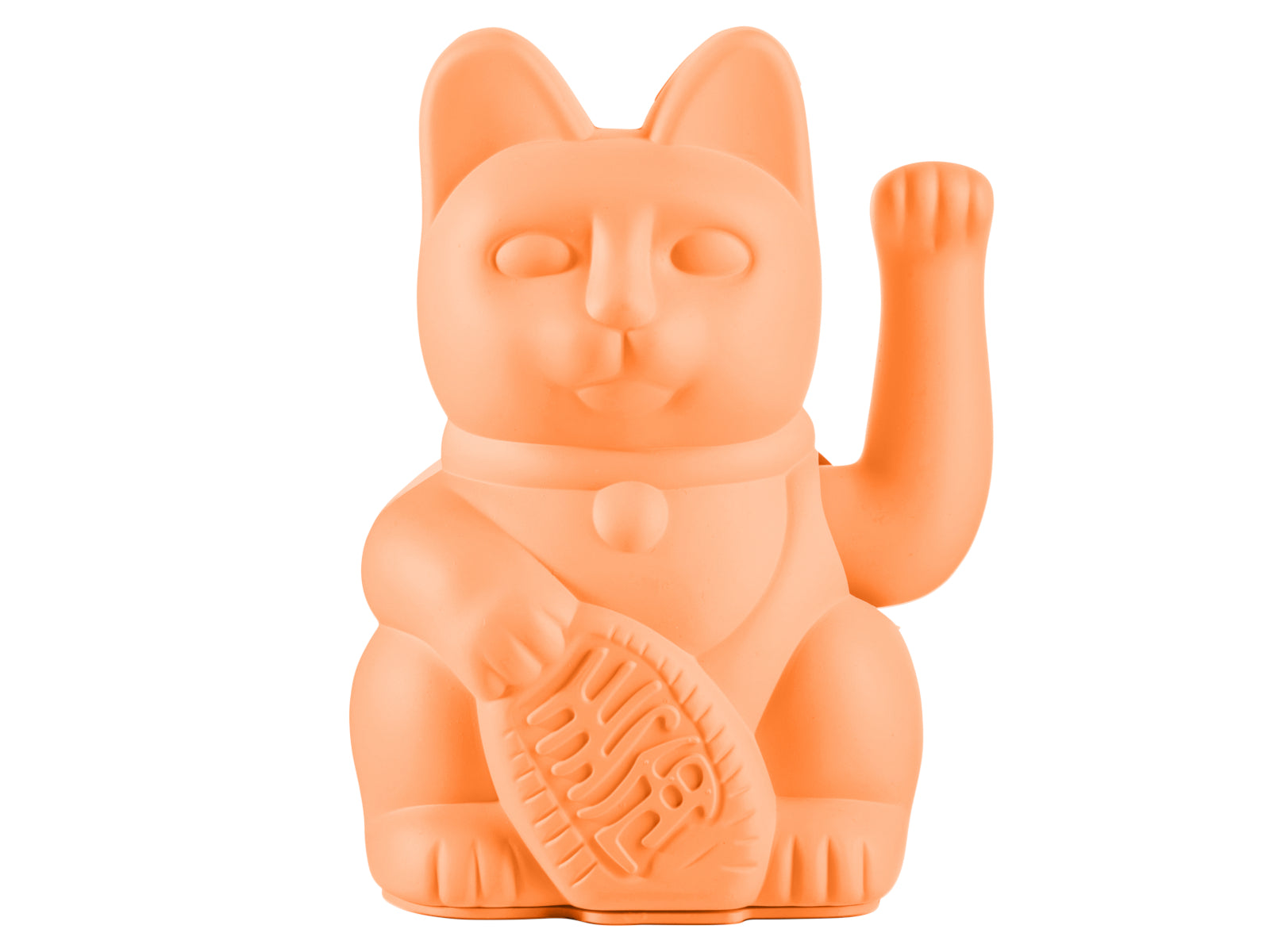 Donkey Products Lucky Cat Classic Winkekatze peach 15cm Freisteller 1