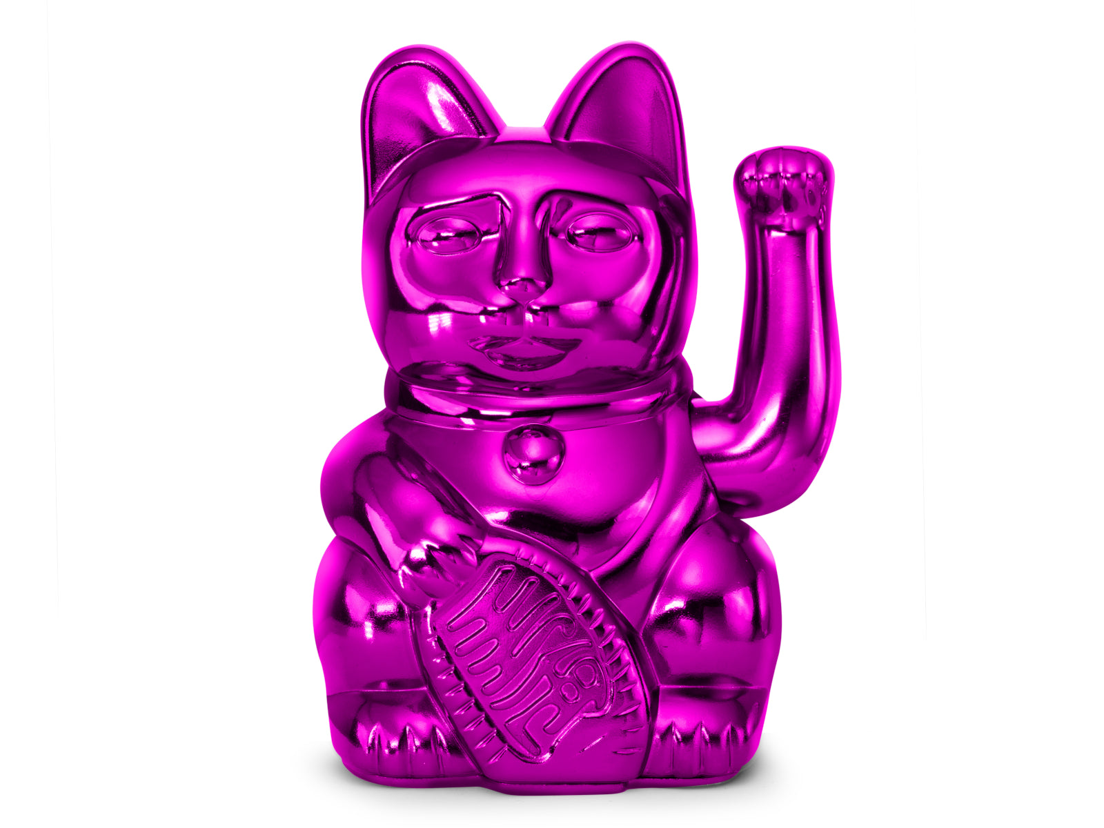 Donkey Products Lucky Cat Cosmic Winkekatze shiny pink 15cm Freisteller 1