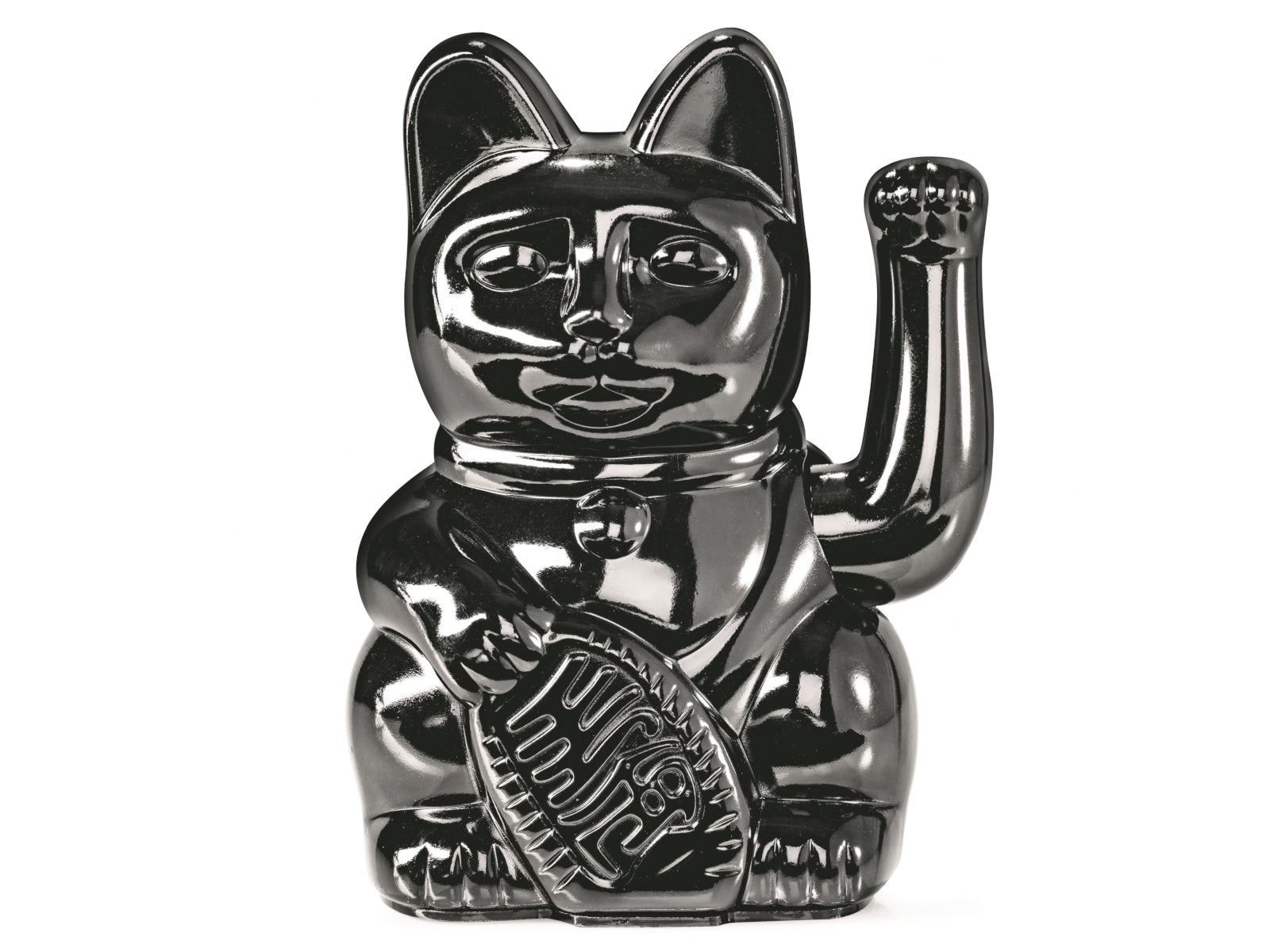Donkey Products Lucky Cat Egypt Winkekatze schwarz 15cm Freisteller 1