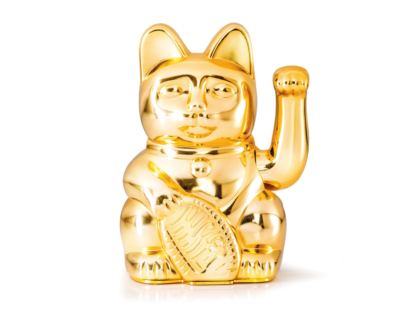Donkey Products Lucky Cat Egypt Winkekatze gold 15cm Freisteller 1