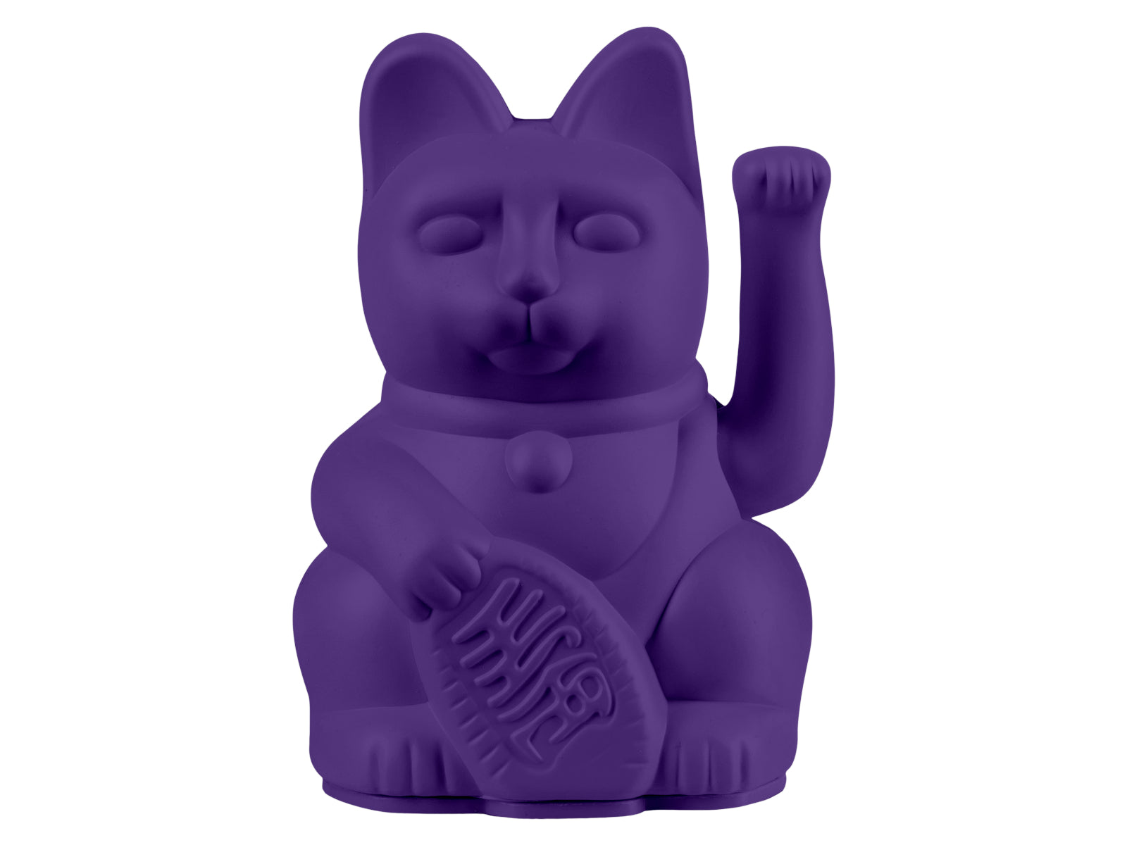 Donkey Products Lucky Cat Mini Winkekatze violet 10cm Freisteller 1
