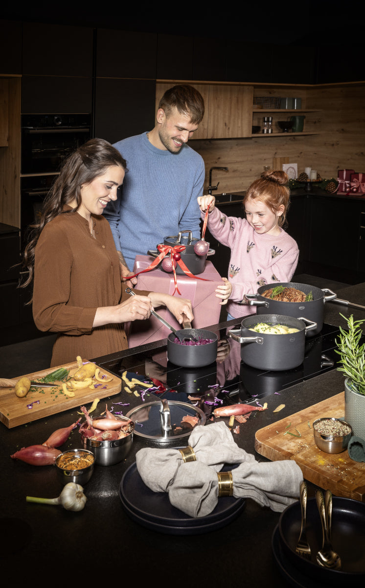 Rösle EBONIC ProNero Topfset 5tlg Lifestyle2